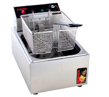 Pradeep - ELECTRICAL DEEP FRYER (Single Pan) 8 LTR , (420x545x310 ) Electric Specification - 230V AC, 16A (Single Phase), 50Hz, 3000W