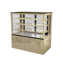 Display Equipment Stainless Steel Front & Side Panel 4Ft SS